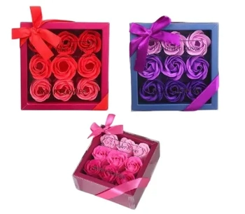 ASH-82.0229 ENFEITE DE FLOR DE SABONETE (9 FLORES)