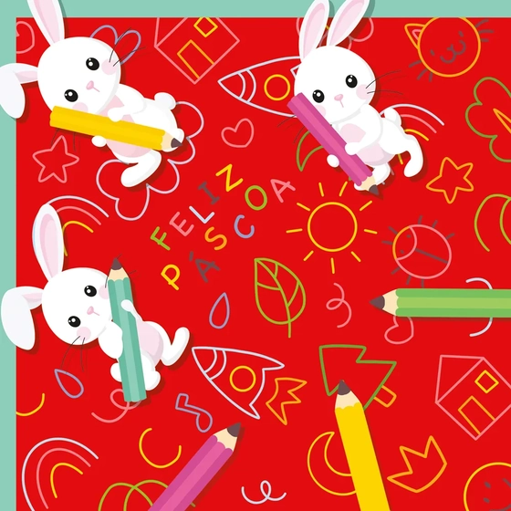 88500377 EXPRESS LAPIS DE COR VERMELHO 24X24 PT C/25 UN