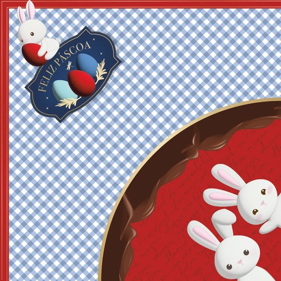 88500379 EXPRESS CONTOS DE PASCOA AZUL 24X24 PT C/25 UN