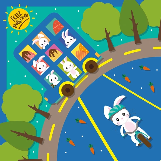 88500390 EXPRESS CITY TOUR AZUL 35X35 PT C/25 UN