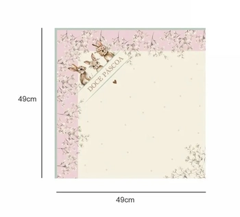 88500410 EXPRESS DOCE PASCOA 49X49 PT C/25 UN