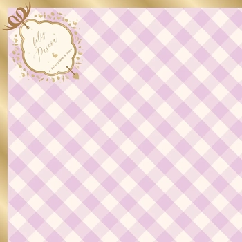 88500412 EXPRESS QUINN LILAS E OURO 49X49 PT C/25 UN