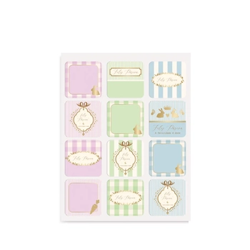 18100221 CARTELA ADESIVA QUINN 14X19 PT C/24 UN