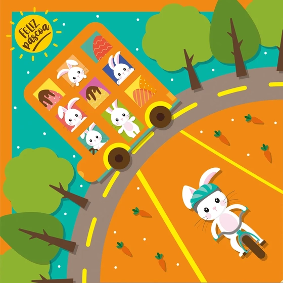 88500392 EXPRESS CITY TOUR LARANJA 35X35 PT C/25 UN