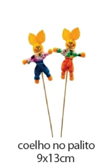 AX15294-A  COELHO DE PASCOA 13CM