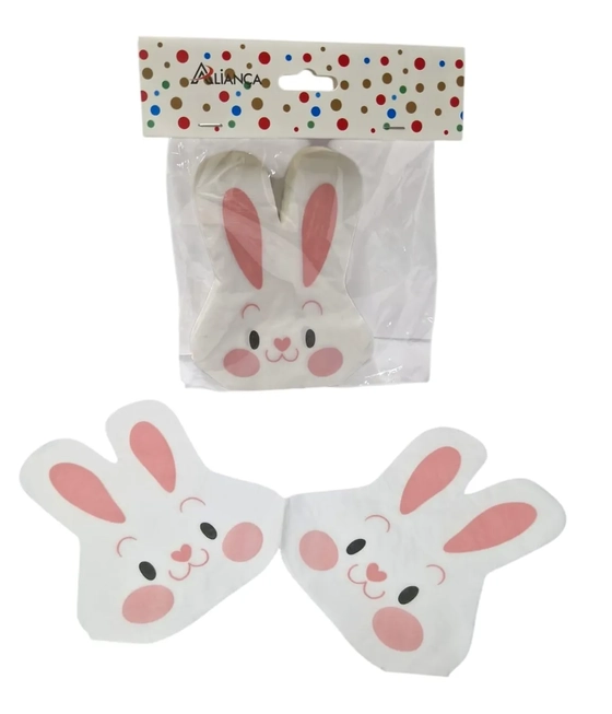 AX20607-A GUARDANAPO COELHO C/20 FOLHAS 30CM