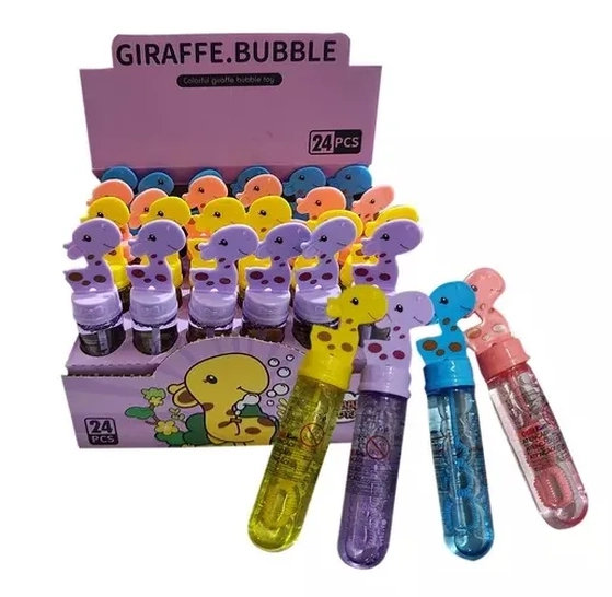 GK2069 MINI BOLHA DE SABAO GIRAFA