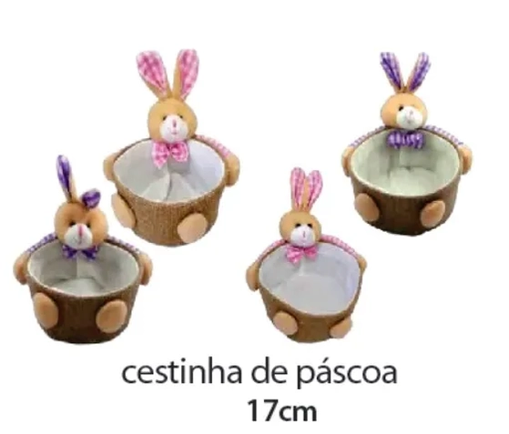 BF2333 CESTINHA DE PÁSCOA 17CM