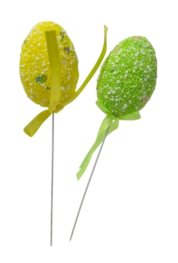 BF413 OVO DE ISOPOR NO PALITO C/2 3X20CM