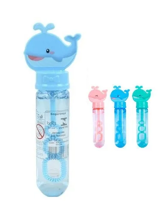 GK2611 MINI BOLHA DE SABAO BALEIA