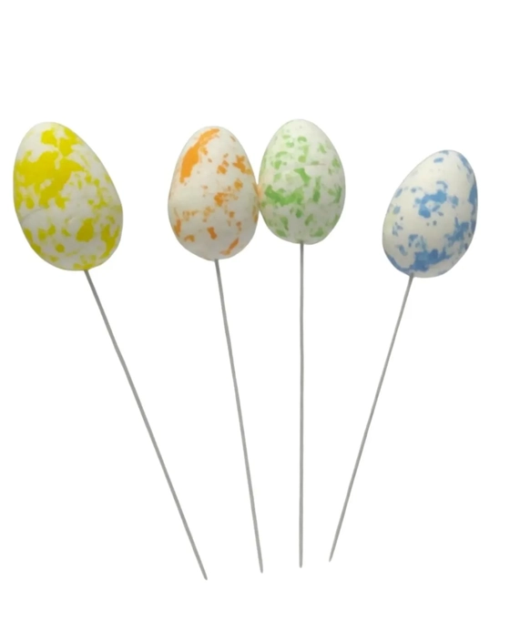 BF1091 OVO DE ISOPOR NO PALITO C/4 3X25CM