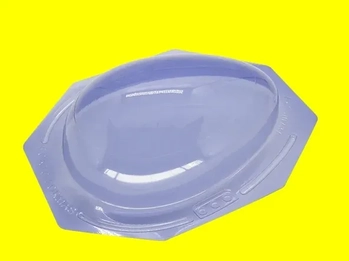 200737 FORMA SILICONE OVO LISO 1KG C/3 PARTES