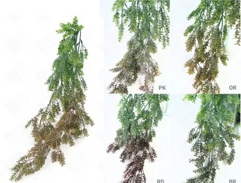 E/0943 PENDENTE DE FOLHAGEM X5 70CM