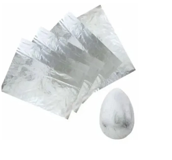 221002 ALUMINIO PRATA PARA OVO DE PASCOA 150G 19,5X15CM C/50