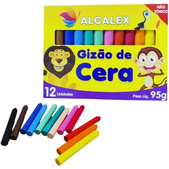 302 GIZAO DE CERA - 12 CORES