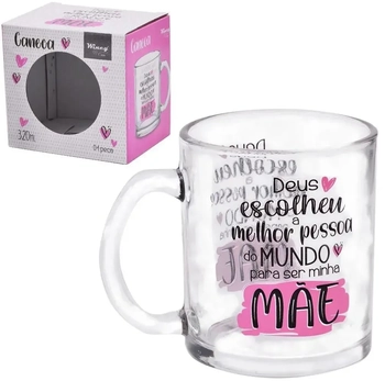 FBC01008 CANECA MAE BLESSED DE VIDRO 320ML