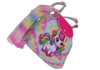 M4908 MOCHILA UNICORNIO E CORACOES