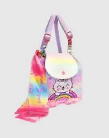 MM4916 MINI MOCHILA GATINHA PELUCIA