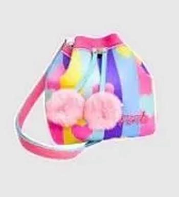 B4935 BUCKET CORACAO POMPOM