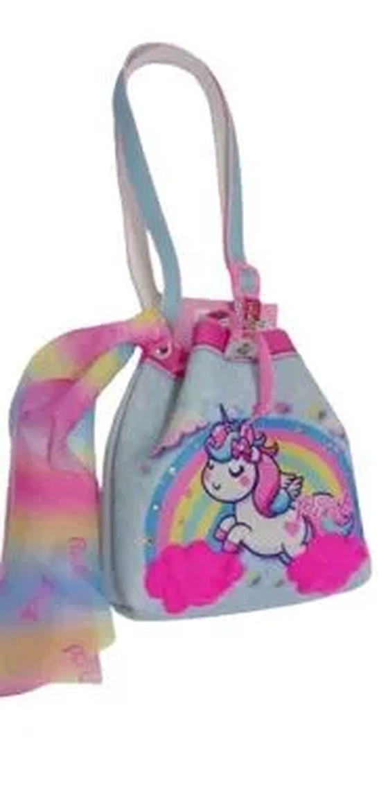 B4934 BUCKET UNICORNIO PELUCIA