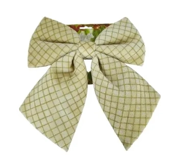 917548 LACO DOURADO DECORADO 20X22CM C/01