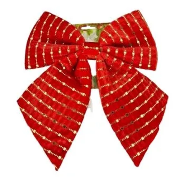 917553 LACO VERMELHO DECORADO 25X28CM C/01