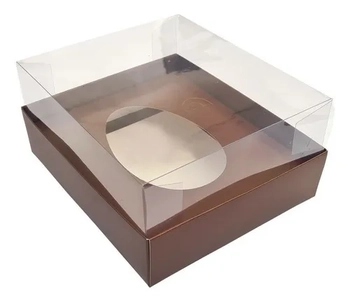 P0399 CAIXA OVO DE COLHER 500G MARROM C/05
