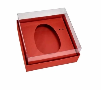 P0398 CAIXA OVO DE COLHER 500G VERMELHO C/05