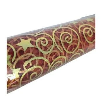 917708 ROLO TELA PARA DECORACAO VERMELHA 28CMX2M