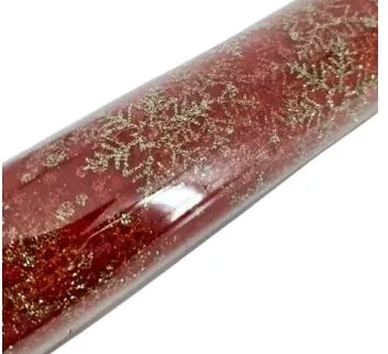 917715 ROLO TELA PARA DECORACAO VERMELHA 48CMX2M