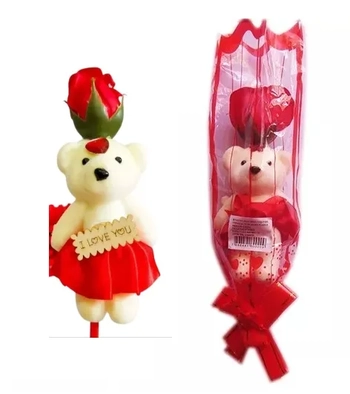 GF133700A ROSA C/URSINHO 40CM