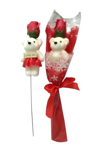 GF133724B ROSA C/ URSINHO 35CM