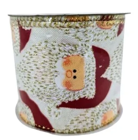 917701 FITA NATALINA DECORADA 6.3CMX2M