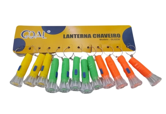 GL0238 CHAVEIRO MINI LANTERNA C/12
