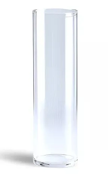 VS-1550 VASO DECORATIVO DE VIDRO TUBO 15X50CM