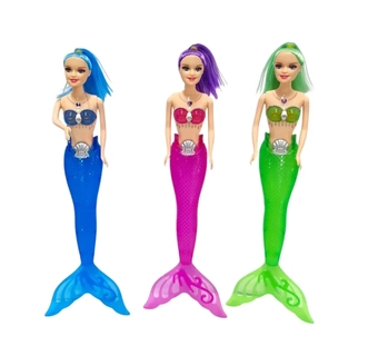 BA-12052 BONECA SEREIA C/ACESSORIOS 34X6X3CM