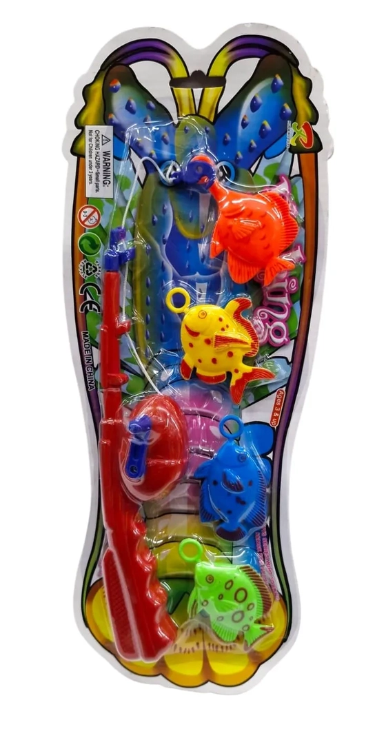 BA-17325 JOGO PESCARIA C/5 PCS 37X14X4CM