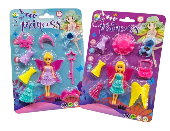 BA-12994 BONECA C/ACESSORIOS 14.5X3X21CM