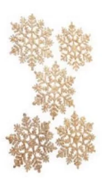 918217 ENFEITE FLOCO DE NEVE 10CM C/03