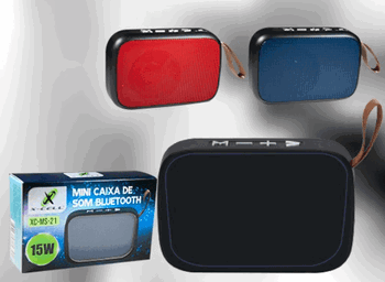 XC-MS-21 MINI CAIXA BLUETOOTH 15W