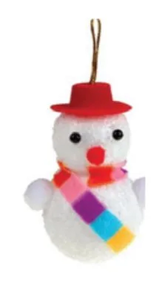 918276 ENFEITE BONECO DE NEVE 13CM