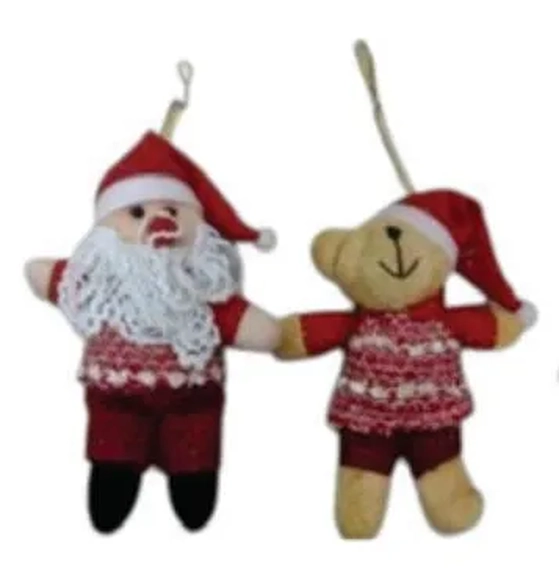 918290 ENFEITE PELÚCIA SORTIDASDE NATAL 12CM