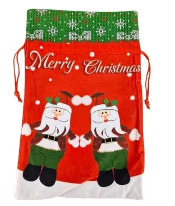 918296 SACO NATALINO P/PRESENTE19X31CM