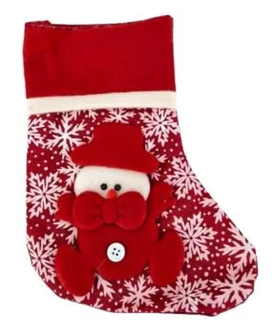 918301 ENFEITE BOTA NATALINA 16X22CM