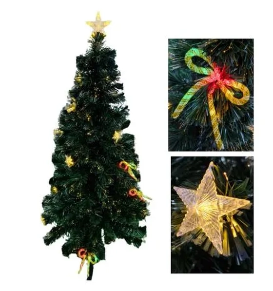 918343 ARVORE FIBRA OTICA ROTATIVA 8F BIVOLT 180CM