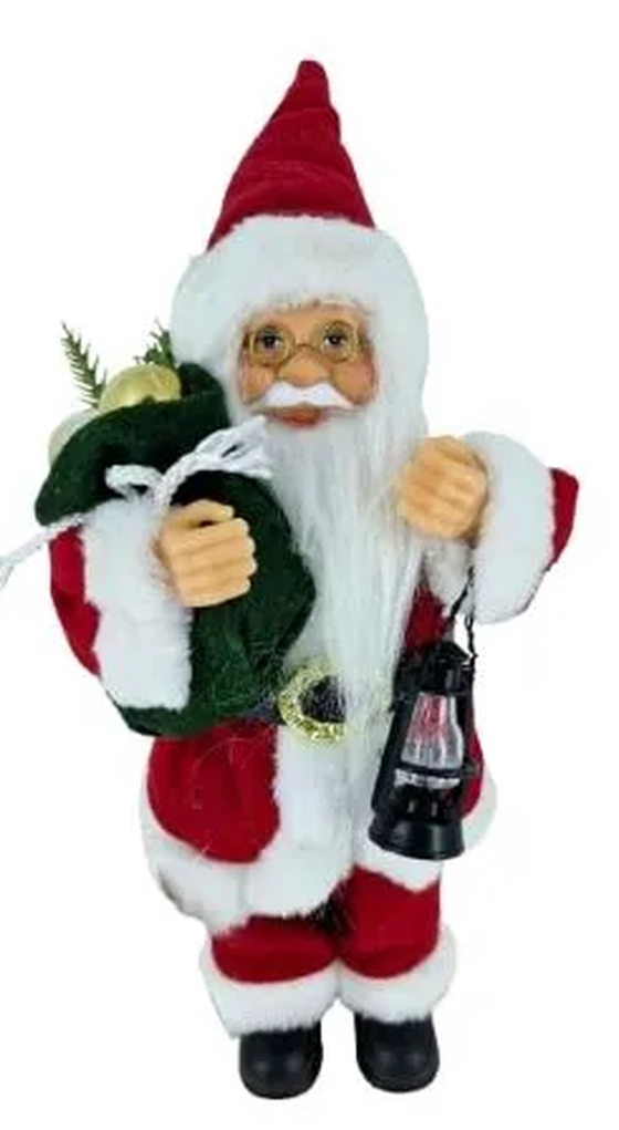 918351 BONECO PAPAI NOEL LUXO 30CM