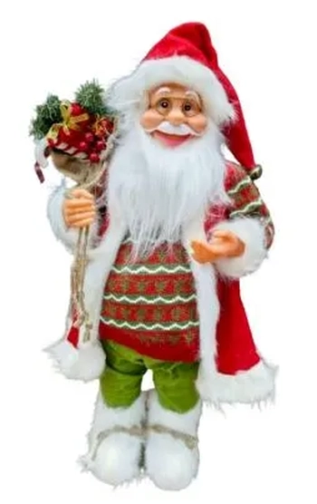918370 BONECO PAPAI NOEL LUXO 60CM