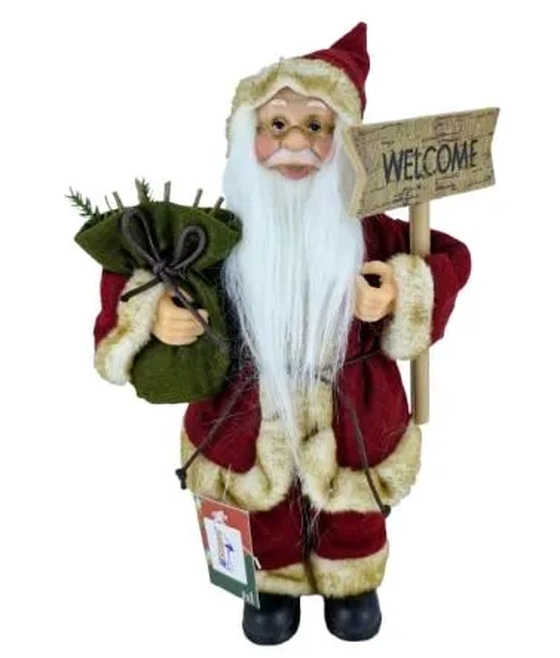918359 BONECO PAPAI NOEL LUXO 30CM