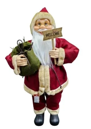 918361 BONECO PAPAI NOEL LUXO 60CM