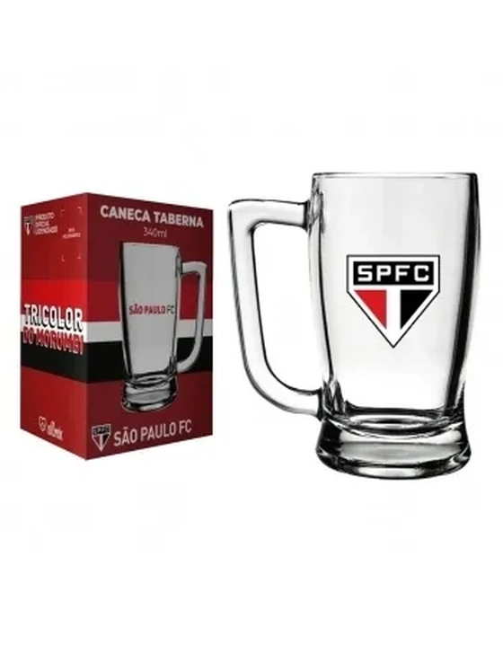 5901036 CANECA CERVEJA TABERNA 340 ML SÃO PAULO -LICENCIADO